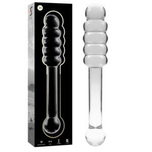NEBULA SERIES BY IBIZA - MODELLO 20 DILDO IN VETRO BOROSILICATO 20.5 CM -O- 3 CM
