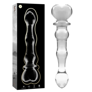 NEBULA SERIES BY IBIZA - MODELLO 21 DILDO IN VETRO BOROSILICATO 20.5 CM -O- 3.5 CM