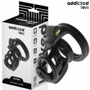 ADDICTED TOYS LOCKED - GABBIA PER PENE GILDEN CAGE 8,5 CM